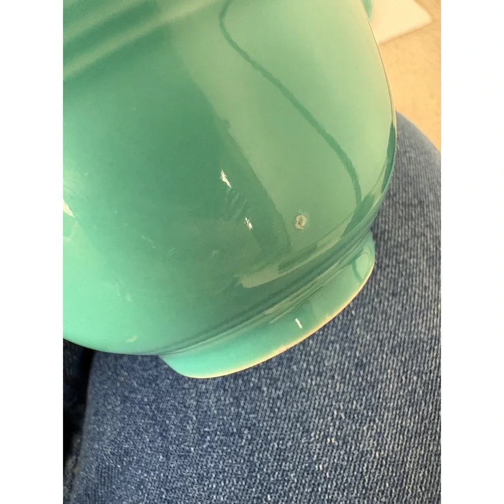 Fiesta Turquoise Cup & Saucer Set  Fiestaware HLC‎ Teal Blue Green FLAW